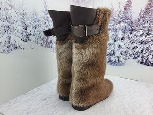 Otter fur boots