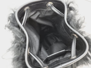 Lama fur bag
