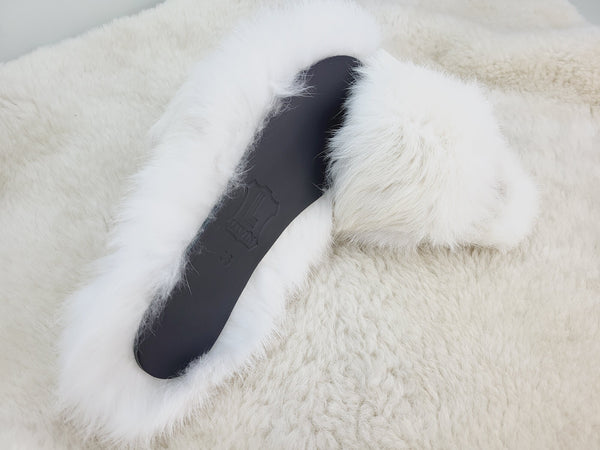 White house slippers