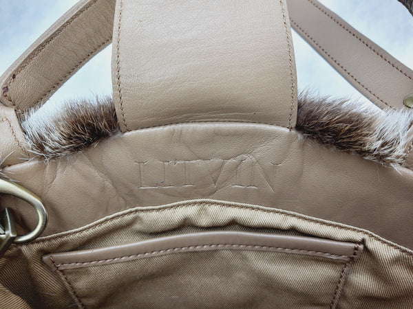 Otter fur purse