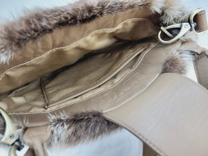 Otter fur purse
