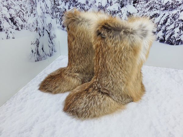 Red fox home booties