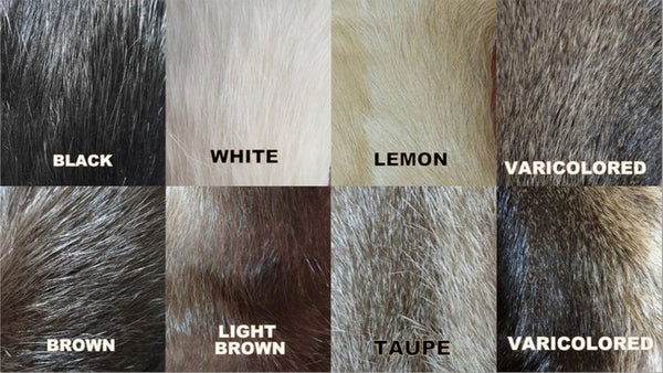 Brown Nutria fur boots