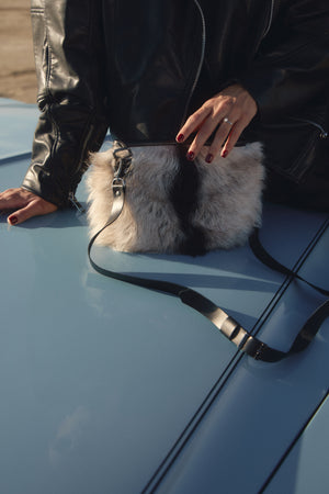 Furry purse