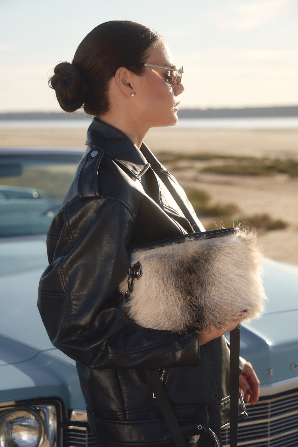 Furry purse