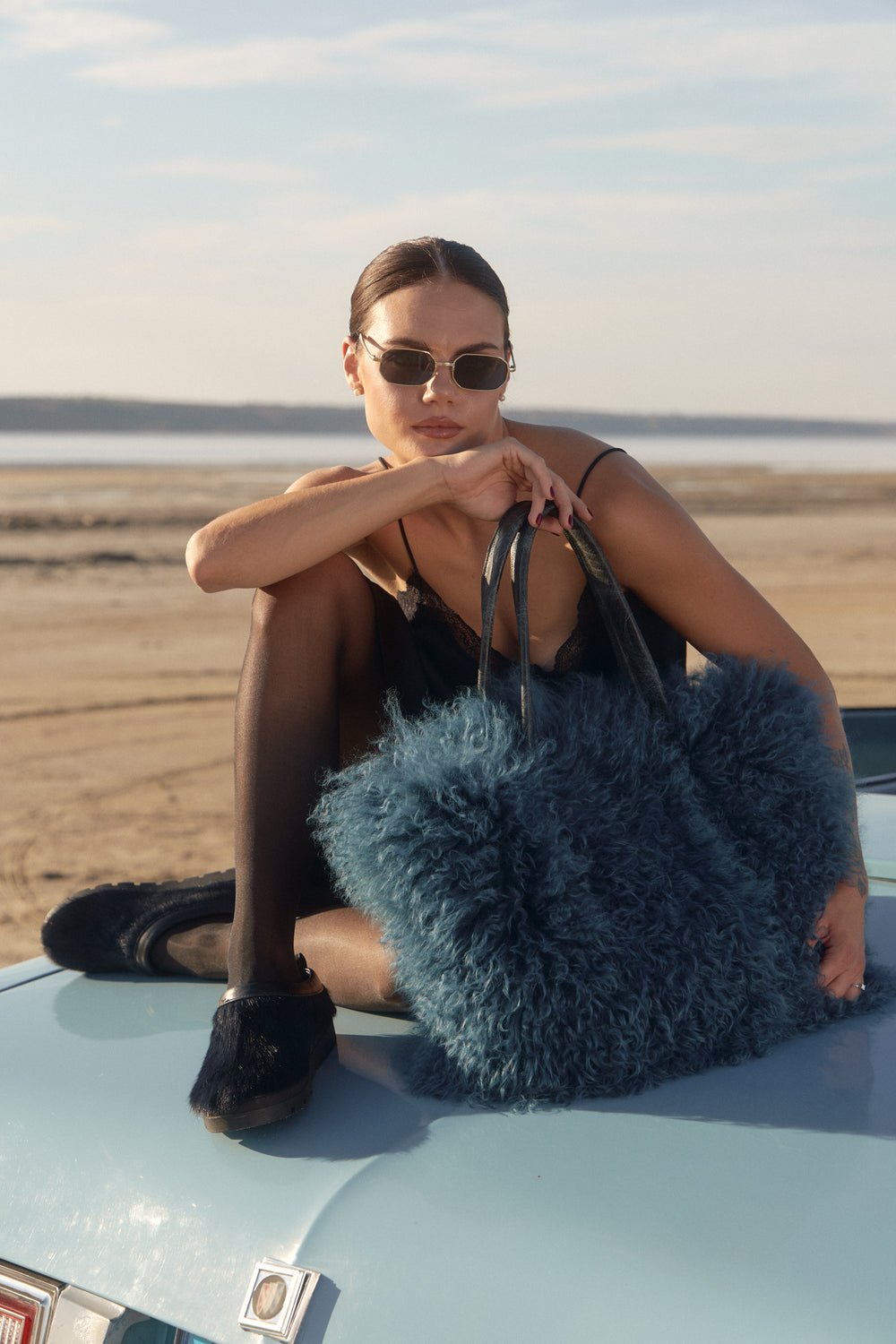 Lama fur shopper