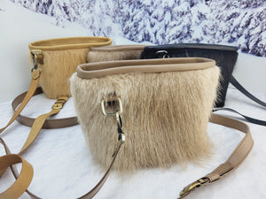 Nutria fur purse