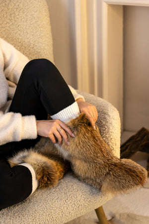 Red fox home booties