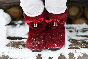 Girls sheepskin boots
