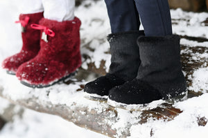 Girls sheepskin boots