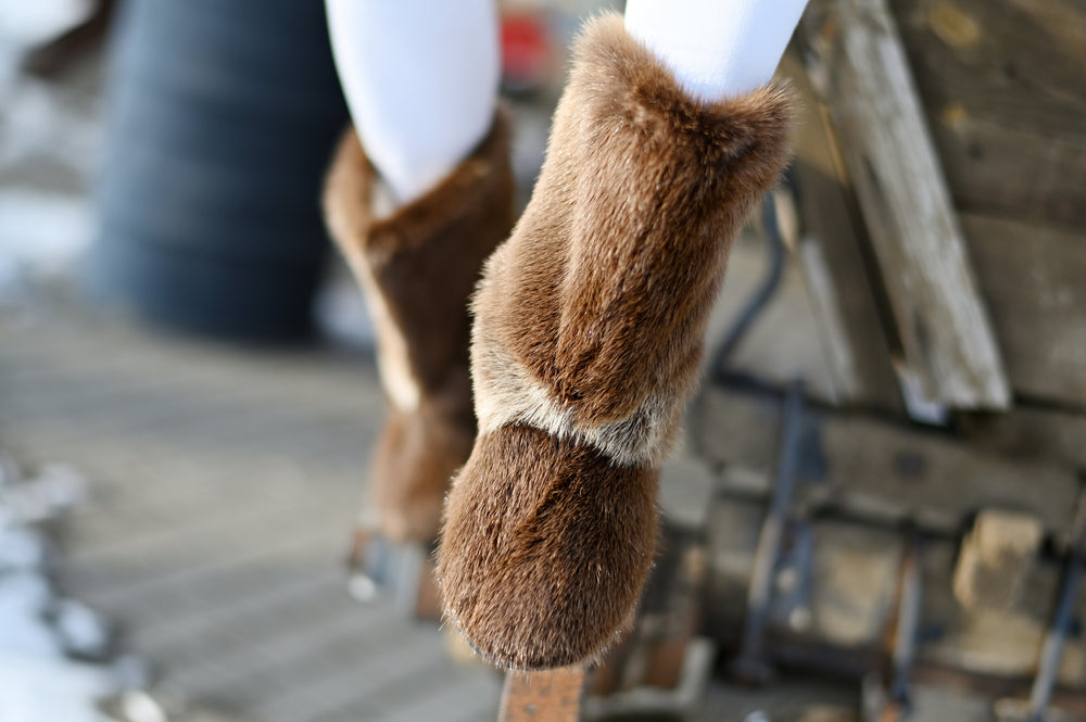 Otter fur boots