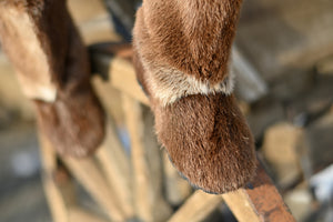 Otter fur boots