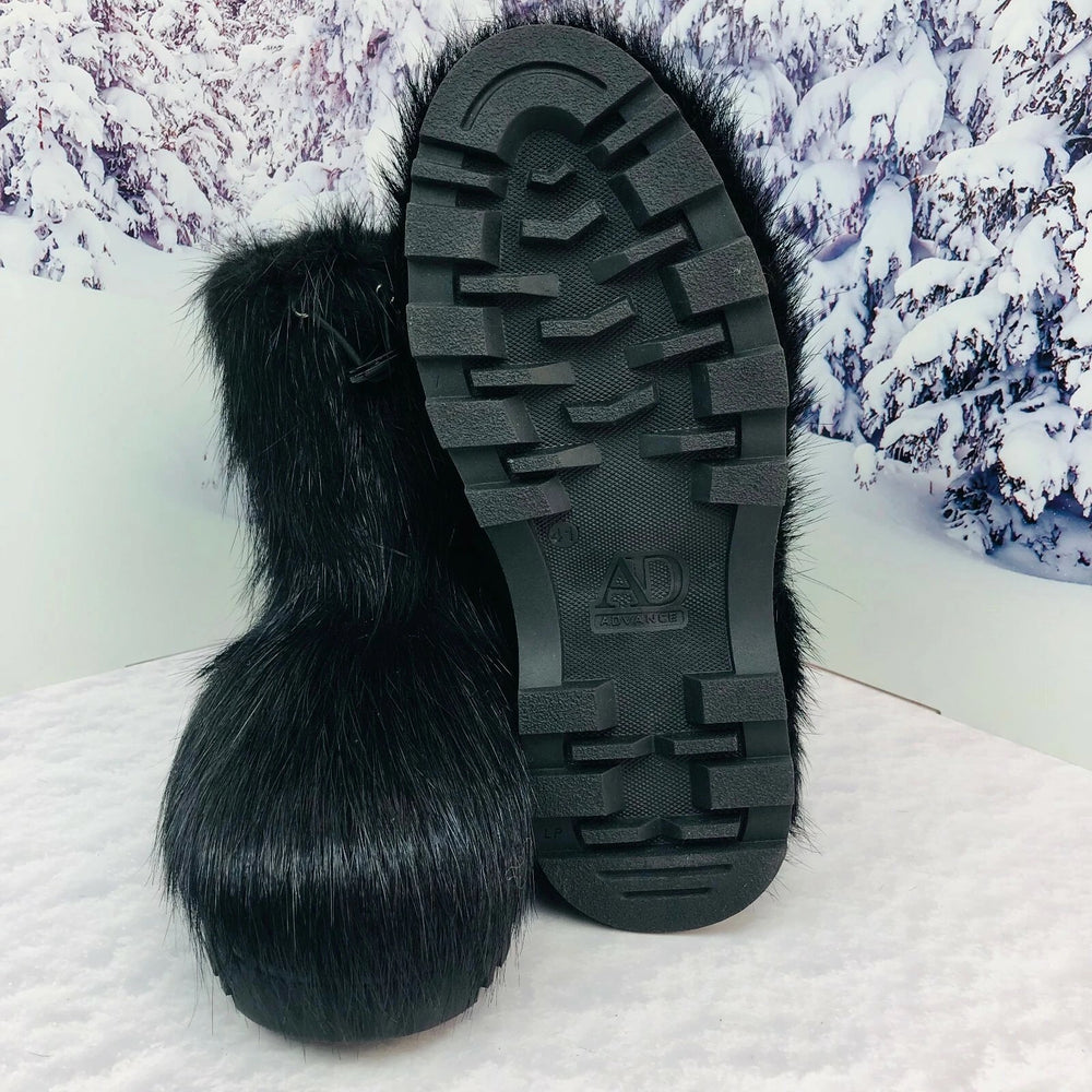 Waterproof short nutria boots