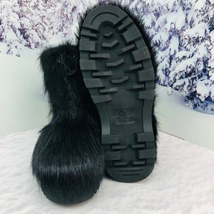 Waterproof short nutria boots