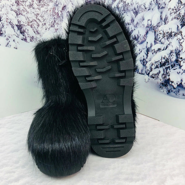 Waterproof short nutria boots