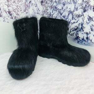Waterproof short nutria boots