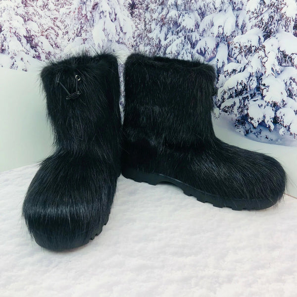 Waterproof short nutria boots