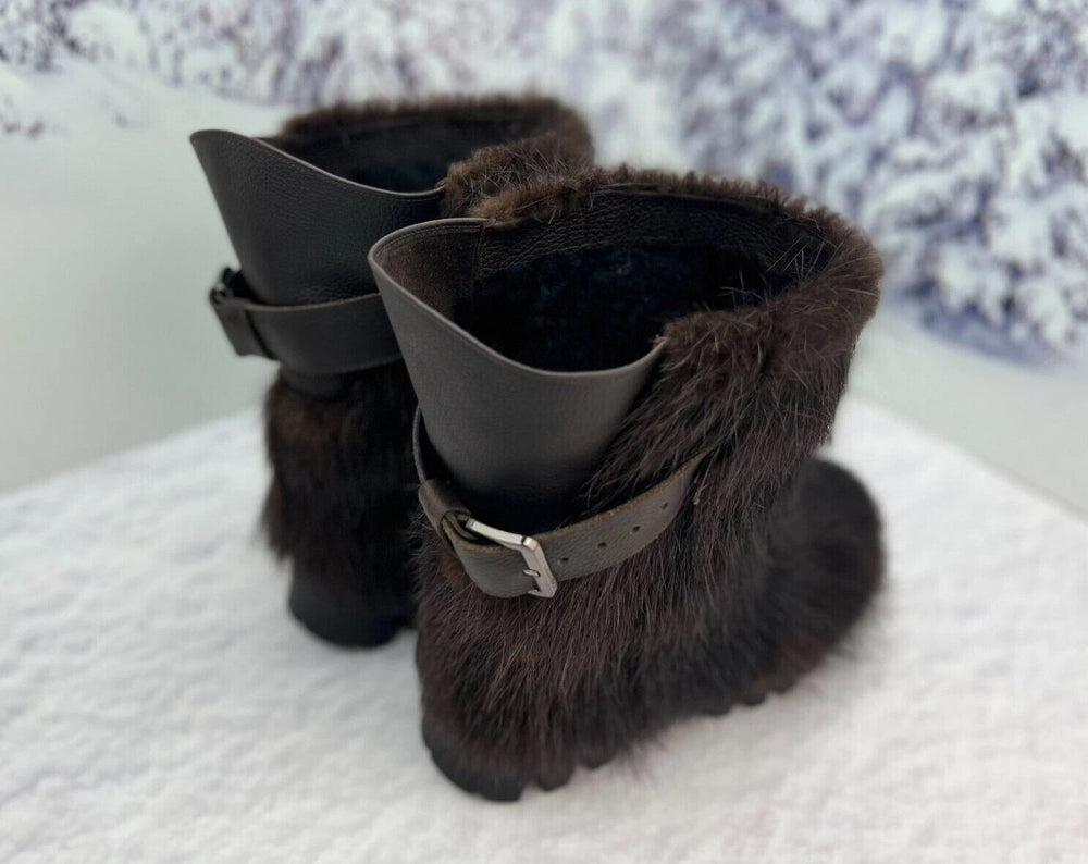Short nutria boots