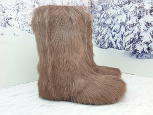 Mocha goatling boots