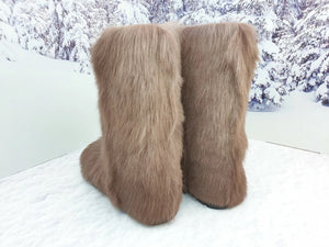 Mocha goatling boots