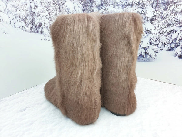Mocha goatling boots