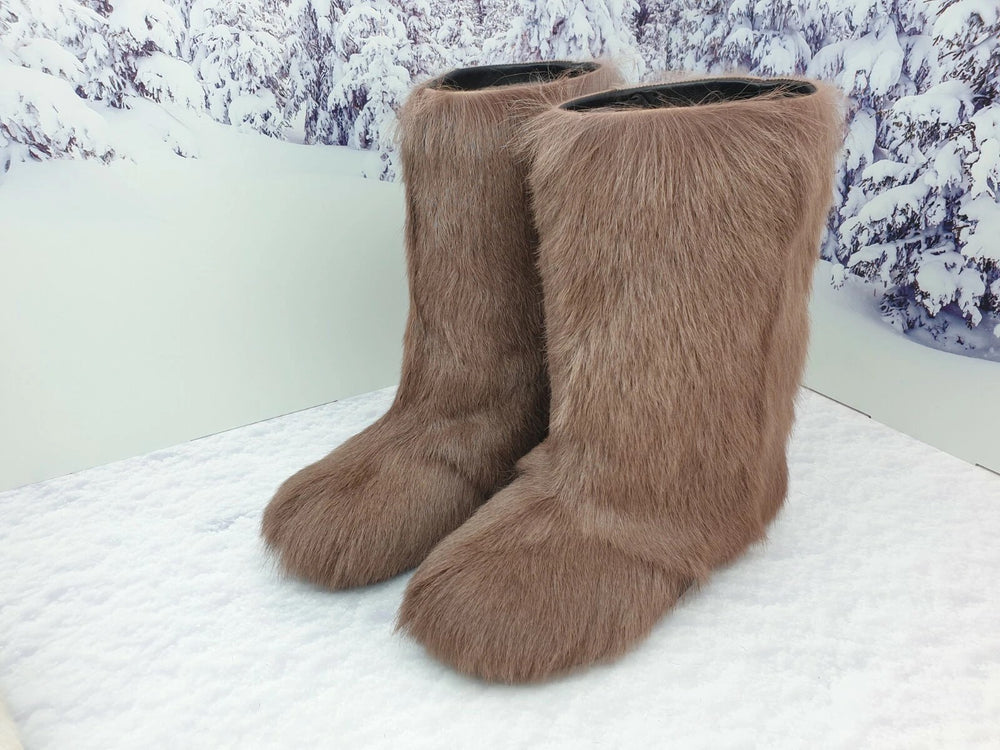 Mocha goatling boots